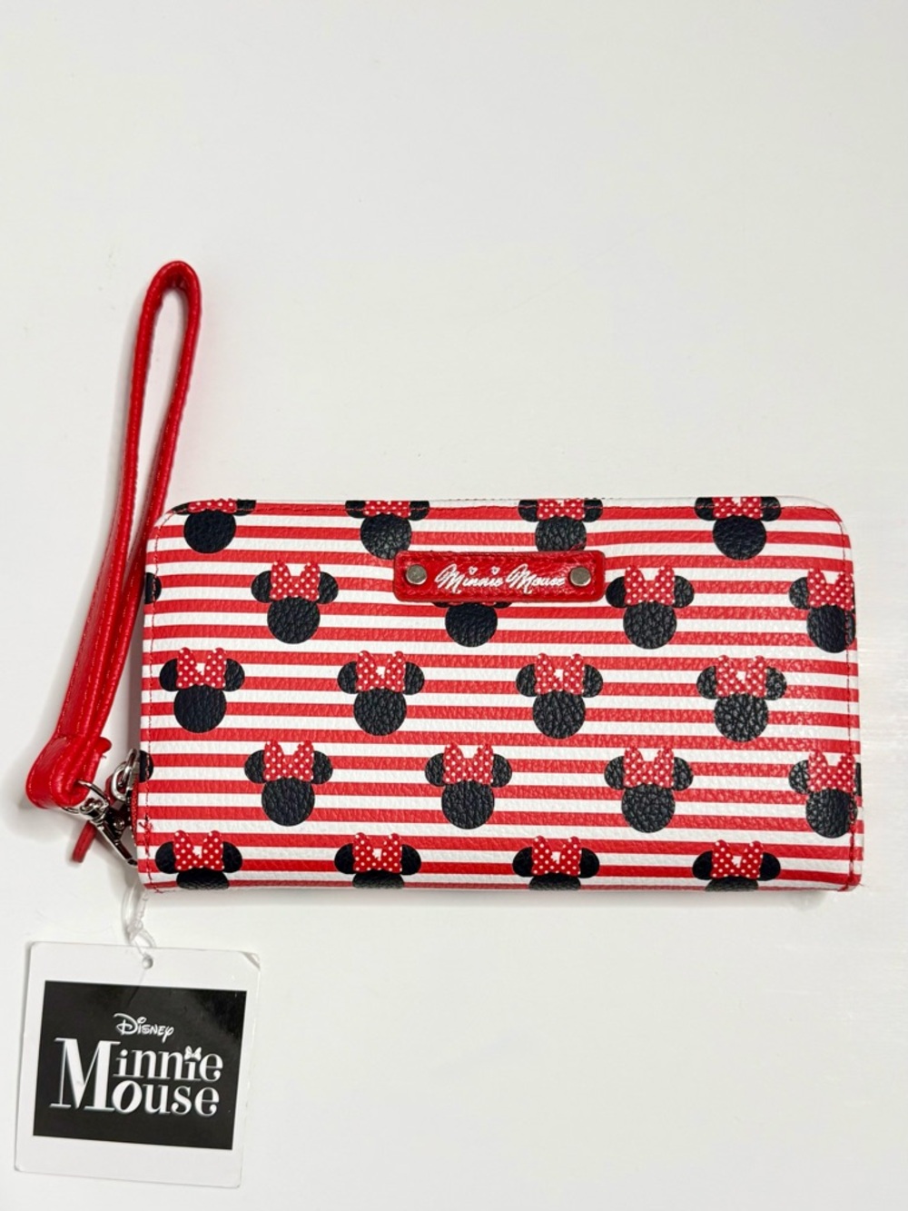 Disney Minnie Mouse Zip Around Wallet Wristlet